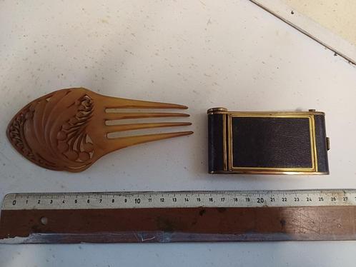 art deco poudrier + peigne tbe, Antiek en Kunst, Kunst | Designobjecten, Ophalen of Verzenden