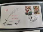 Belgie 1967 - FDC Literatuur, August De Boeck, Merchtem, Met envelop, Ophalen of Verzenden, Gestempeld, 1e dag stempel