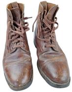 britse ww2 officieren bruine schoenen, Ophalen of Verzenden