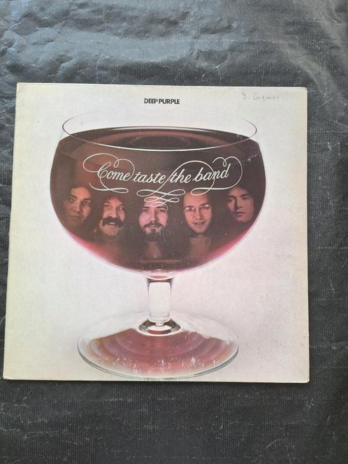 DEEP PURPLE "Come and Taste the Band" hardrock LP (1975), Cd's en Dvd's, Vinyl | Hardrock en Metal, Gebruikt, Verzenden
