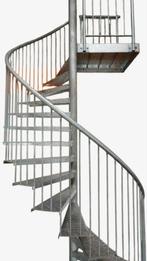 Als nieuwe 320cm hoog, galva wenteltrap draaitrap spiltrap, Ophalen, Zo goed als nieuw, Trap