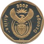 10 Cents Afrika-Dzonga 2002 Zuid-Afrika, Postzegels en Munten, Zuid-Afrika, Ophalen of Verzenden, Losse munt