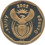10 Cents Afrika-Dzonga 2002 Zuid-Afrika, Zuid-Afrika, Ophalen of Verzenden, Losse munt