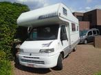 camper, Caravans en Kamperen, Mobilhomes, Standaard zit, Alkoof, Fiat, 7 tot 12 maanden geleden