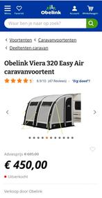 Viera 320 Easy Air voortent, Ophalen, Zo goed als nieuw