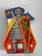 Puzzel Djeco Ridder en draak - 36 stukjes, Ophalen of Verzenden, Zo goed als nieuw, Puzzelen