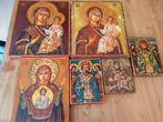 Roemeense Ikonen te koop, Collections, Religion, Comme neuf, Enlèvement ou Envoi