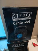 STROXX - Kabelhaspel 25 m 3G 2.5mm² H07RN, Doe-het-zelf en Bouw, Elektriciteit en Kabels, Ophalen of Verzenden, Zo goed als nieuw