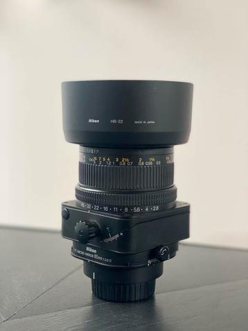 Nikon PC 85mm 2.8 ED Tilt shift beschikbaar voor biedingen
