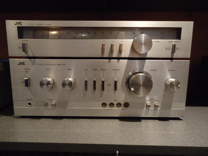 JVC-tour...., TV, Hi-fi & Vidéo, Chaîne Hi-fi, Utilisé, Deck cassettes ou Lecteur-enregistreur de cassettes, Tuner ou Radio, JVC