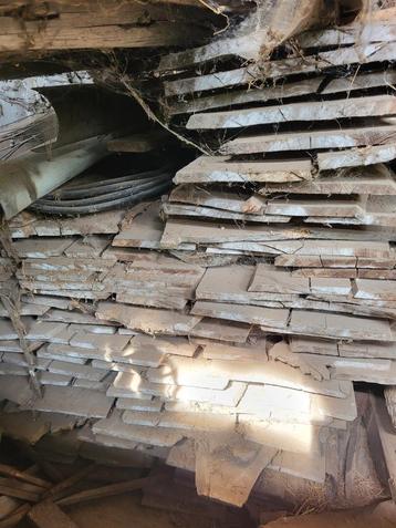 Houten planken te koop., Tuin en Terras, Brandhout, Ophalen