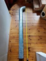 Spirobuis/ spiraalbuis 125mm met bocht, Doe-het-zelf en Bouw, Ophalen of Verzenden