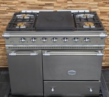 🔥Luxe Fornuis Lacanche 100 cm rvs Coupe de Fue 2 ovens