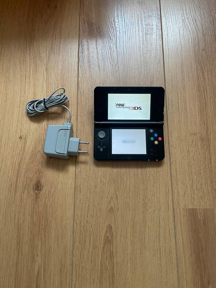 Nex Nintendo 3ds, Games en Spelcomputers, Spelcomputers | Nintendo 2DS en 3DS, Gebruikt, Zwart, Ophalen of Verzenden