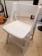 2 chaises de camping blanches marque Flair Plaisir, Utilisé, Chaise de camping