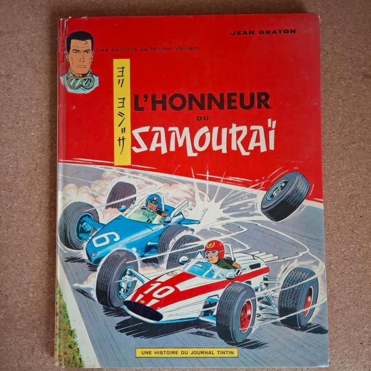BD MICHEL VAILLANT #10 L'honneur Samouraï LOMBARD E.O. 1966, Livres, BD, Utilisé, Une BD, Enlèvement