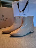 Xandres, Boots Sienna, kleur bear, mt 38 NIEUW, Kleding | Dames, Ophalen, Beige, Lage of Enkellaarzen, Nieuw