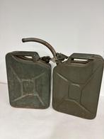 Jerrycan 20 liter metaal 30-40 jaar oud, Auto-onderdelen, Ophalen, Gebruikt