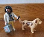 Playmobil 4750 dierenarts met hond, Ophalen of Verzenden, Zo goed als nieuw, Complete set