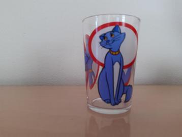 Vintage Disney Aristocats / Aristokatten Glas, Verzamelen, Glas en Drinkglazen, Ophalen of Verzenden, Gebruikt, Frisdrankglas
