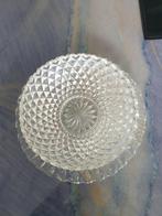 Glazen kom met schaal, Antiek en Kunst, Antiek | Glaswerk en Kristal, Ophalen of Verzenden