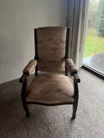 Zetel Antieke fauteuil, Ophalen, Gebruikt, Hout, Antiek