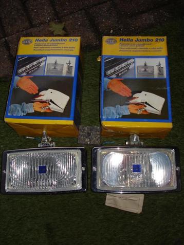 HELLA JUMBO 210 HALOGEN DRIVING LAMP VINTAGE CLASSIC beschikbaar voor biedingen