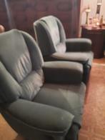 Prachtige stoffen zetel, Huis en Inrichting, Zetels | Zetels, Ophalen, Gebruikt, Minder dan 75 cm, Stijlvolle salon