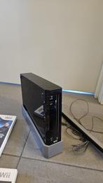 Nintendo WII, Games en Spelcomputers, Spelcomputers | Nintendo Wii, Ophalen, Gebruikt, Met 2 controllers