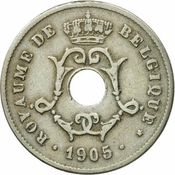Belgique 10 centimes, 1905 en français - « BELGIQUE »