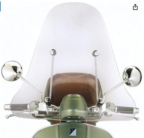 Windscherm Vespa PIAGGIO Sei Giorni. ZEER ZELDZAAM!!, Fietsen en Brommers, Brommeronderdelen | Scooters, Nieuw, Piaggio, Ophalen of Verzenden