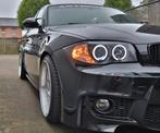 Bmw e87 118d m47, 90 kW, Zwart, Zwart, Leder