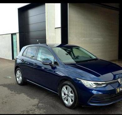 Golf 8, Auto's, Volkswagen, Particulier, Golf, Adaptive Cruise Control, Benzine, Euro 6, Berline, 5 deurs, Handgeschakeld, Blauw