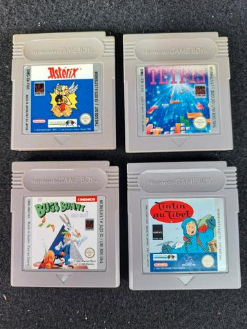 4 jeux game boy. Vente à la pièce. Rendez vous possible 