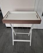 Bijzettafel - uitneembaar dienblad, Minder dan 55 cm, Ophalen of Verzenden, Zo goed als nieuw, 60 cm of meer