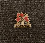 PIN - SAPEURS - POMPIERS - SAULNES - BRANDWEER, Verzenden, Gebruikt, Overige onderwerpen, Speldje of Pin