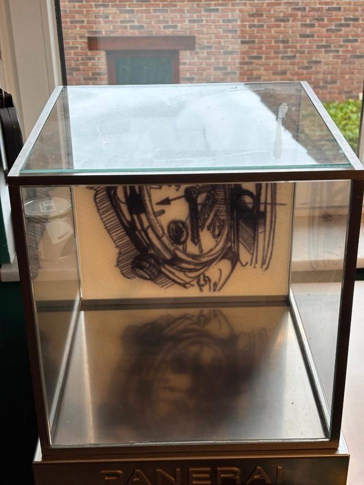 Vitrine d’Exposition Officielle Panerai – Origine Florence, Collections, Marques & Objets publicitaires, Comme neuf, Panneau publicitaire