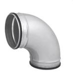 Ronde spiro bochten 90° Ø 160mm en 125mm voor spirobuis, Doe-het-zelf en Bouw, Ophalen