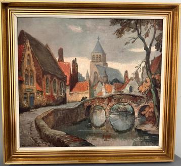 Schilderij van Alfred Van Neste (1874-1969) beschikbaar voor biedingen