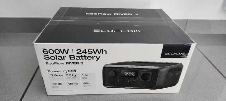 Centrale électrique EcoFlow River 3 *NOUVEAU*, Caravanes & Camping, Accessoires de camping, Neuf, Enlèvement ou Envoi