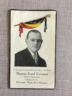 Oorlogsslachtoffer K.Everaert Ingelmunster +Duitsland 1945, Verzenden, Bidprentje