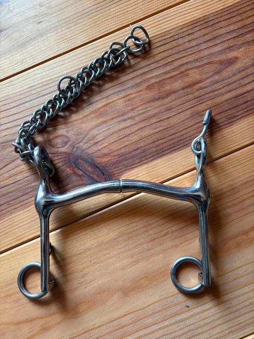 Pinchles bit 13cm van Metalab, Dieren en Toebehoren, Paarden en Pony's | Hoofdstellen en Tuigage, Zo goed als nieuw, Ophalen of Verzenden