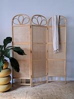 Vintage kamerscherm paravent bamboe, Huis en Inrichting, Woonaccessoires | Kamerschermen, Ophalen, Gebruikt