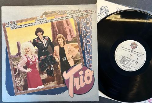 DOLLY PARTON, EMMYLOU HARRIS & LINDA RONSTADT - Trio (LP), Cd's en Dvd's, Vinyl | Country en Western, Zo goed als nieuw, 12 inch