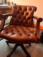 Chesterfield bureaustoel, Huis en Inrichting, Ophalen, Zo goed als nieuw, Bureaustoel