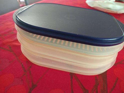 Tupperware, vleeswarendoos, 3 lagen, Huis en Inrichting, Keuken | Keukenbenodigdheden, Gebruikt, Ophalen of Verzenden