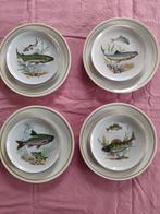 12 delig porselein visservies eetservies vissen, Antiek en Kunst, Ophalen of Verzenden
