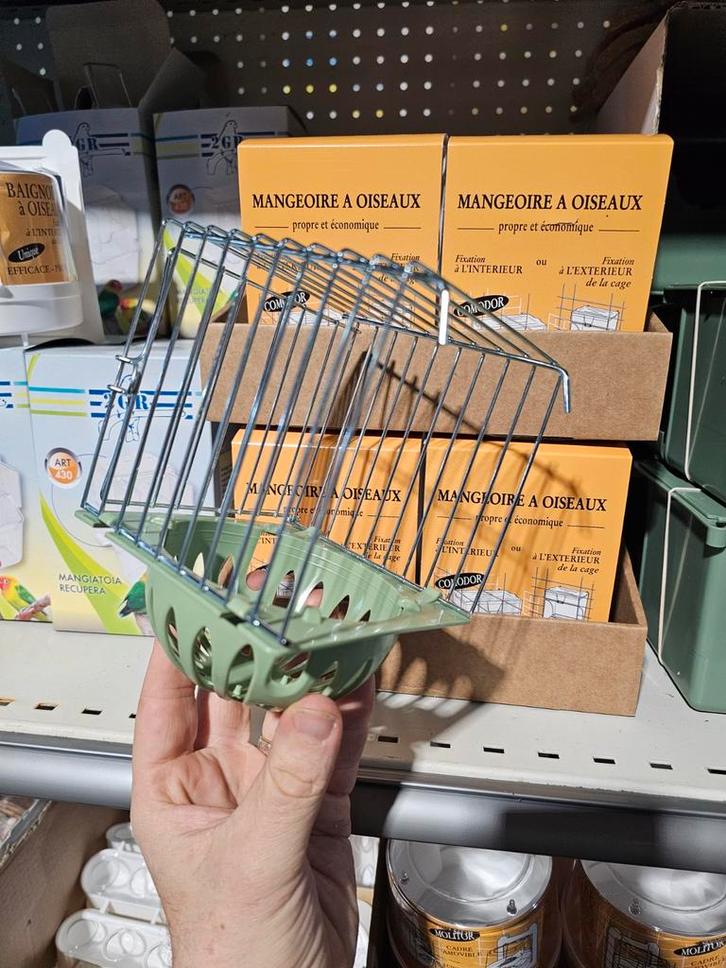 Nid extérieur avec panier en plastique « GREEN » STA, Animaux & Accessoires, Oiseaux | Accessoires, Enlèvement