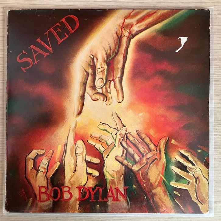 Bob Dylan - Saved (1980, LP), Cd's en Dvd's, Vinyl | Rock, Gebruikt, Overige genres, 12 inch, Ophalen of Verzenden