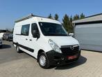 Opel movano dubbelcabine l4h2 2018 btw in, Auto's, Bestelwagens en Lichte vracht, Wit, Leder, Bedrijf, Te koop